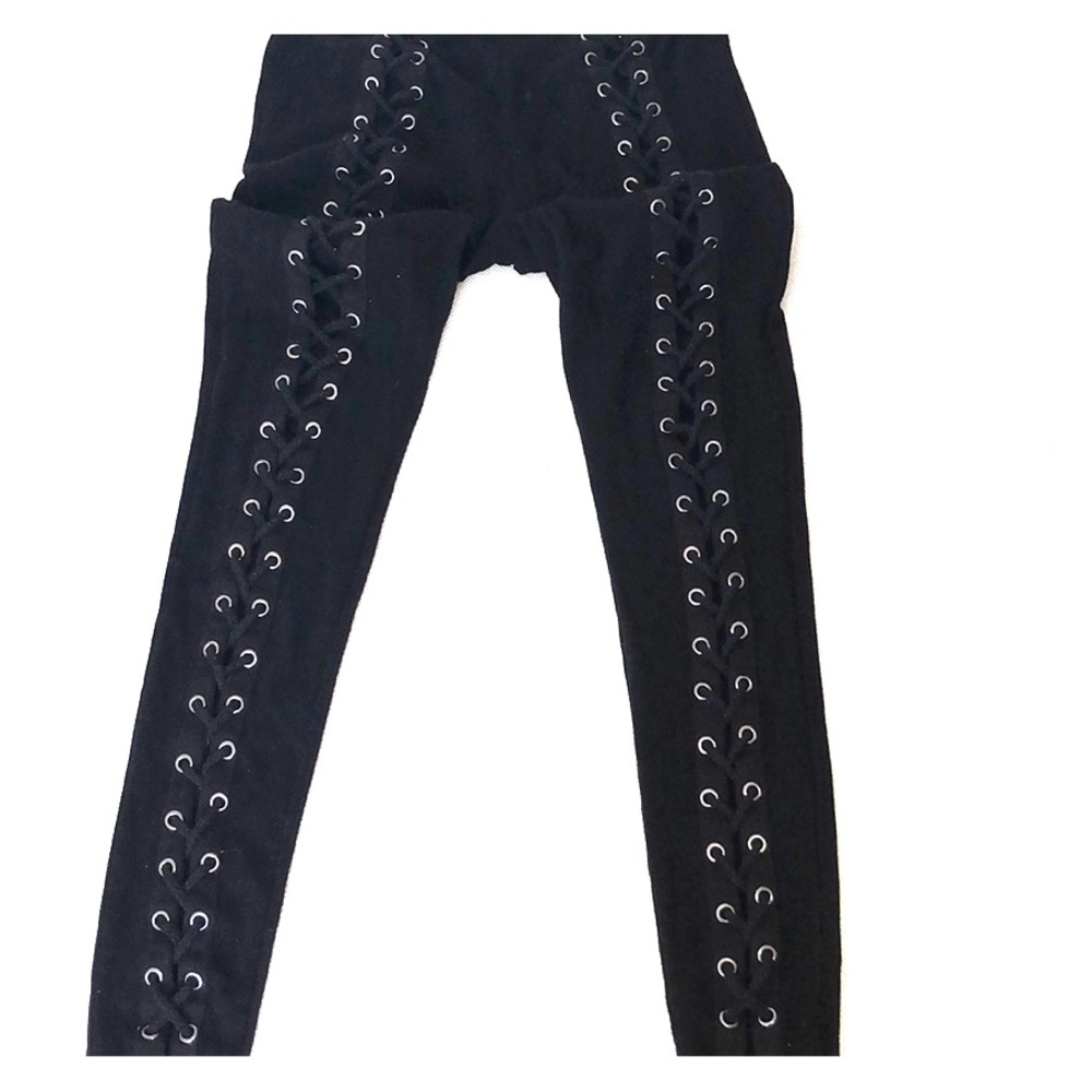 Laced up Leggings; only worn once.
